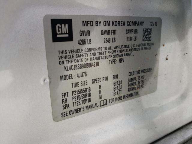 Photo 12 VIN: KL4CJBSB9DB064210 - BUICK ENCORE CON 