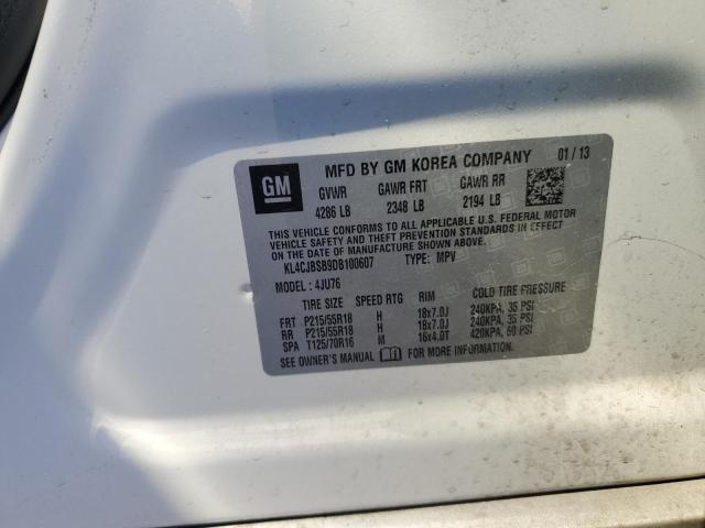 Photo 12 VIN: KL4CJBSB9DB100607 - BUICK ENCORE CON 