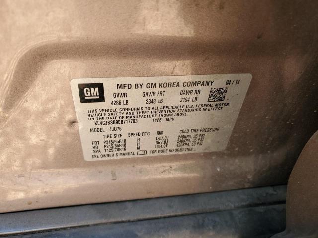 Photo 12 VIN: KL4CJBSB9EB717703 - BUICK ENCORE CON 