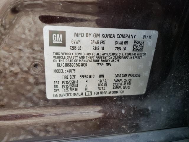 Photo 9 VIN: KL4CJBSB9GB624005 - BUICK ENCORE CON 