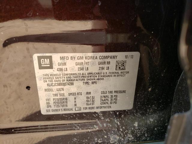 Photo 12 VIN: KL4CJCSB0EB574288 - BUICK ENCORE 