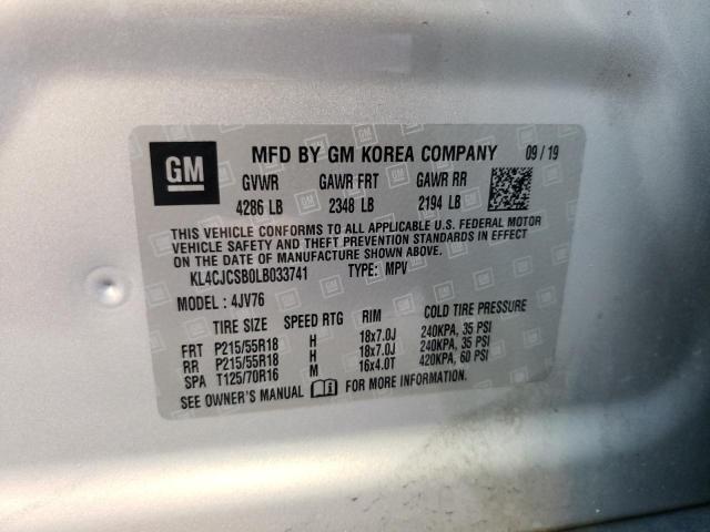 Photo 11 VIN: KL4CJCSB0LB033741 - BUICK ENCORE ESS 