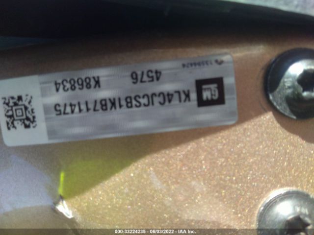 Photo 8 VIN: KL4CJCSB1KB711475 - BUICK ENCORE 