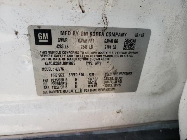 Photo 9 VIN: KL4CJCSB1LB049026 - BUICK ENCORE ESS 