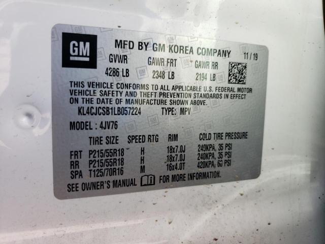 Photo 11 VIN: KL4CJCSB1LB057224 - BUICK ENCORE PRE 