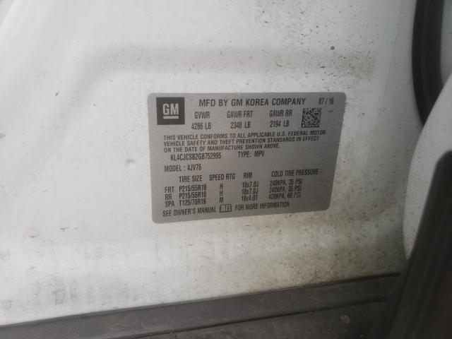 Photo 9 VIN: KL4CJCSB2GB752995 - BUICK ENCORE 