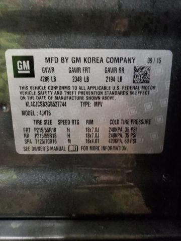 Photo 11 VIN: KL4CJCSB3GB527744 - BUICK ENCORE 