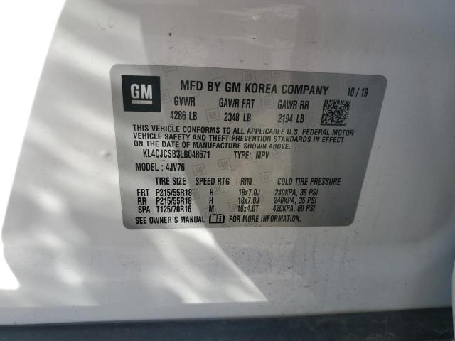 Photo 11 VIN: KL4CJCSB3LB048671 - BUICK ENCORE 