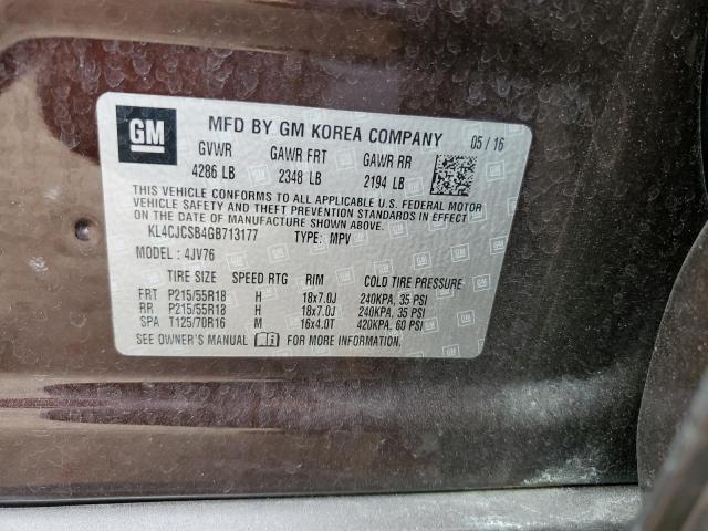 Photo 12 VIN: KL4CJCSB4GB713177 - BUICK ENCORE 