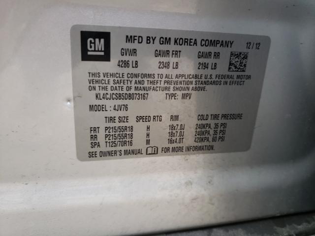 Photo 9 VIN: KL4CJCSB5DB073167 - BUICK ENCORE 