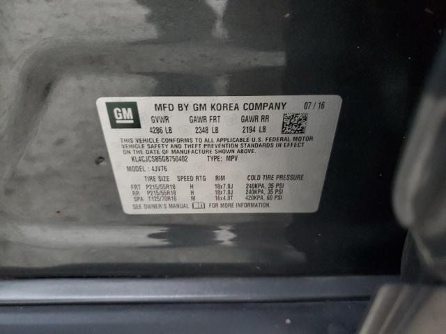 Photo 9 VIN: KL4CJCSB5GB750402 - BUICK ENCORE 