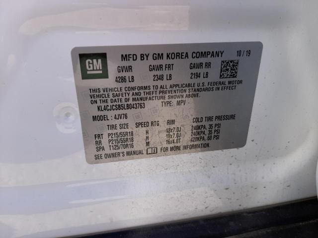 Photo 12 VIN: KL4CJCSB5LB043763 - BUICK ENCORE ESS 