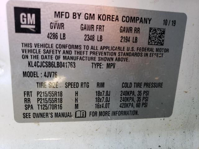 Photo 12 VIN: KL4CJCSB6LB041763 - BUICK ENCORE ESS 