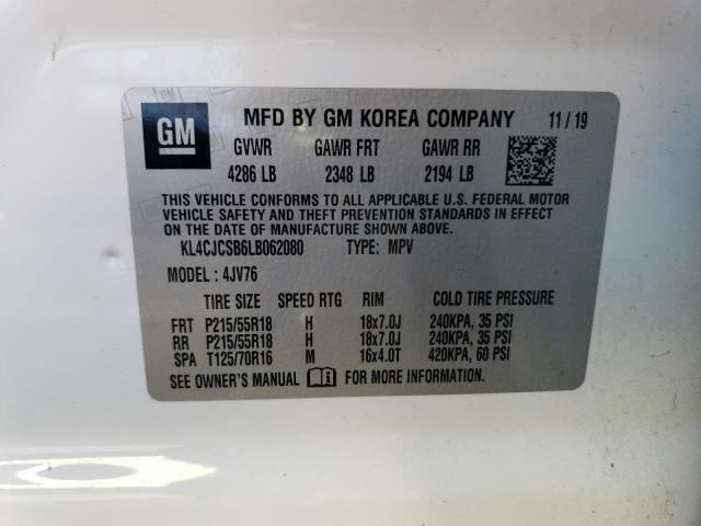 Photo 12 VIN: KL4CJCSB6LB062080 - BUICK ENCORE ESS 