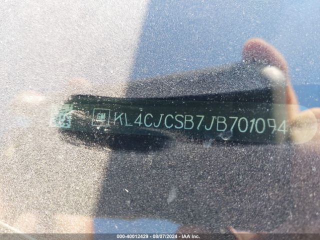 Photo 8 VIN: KL4CJCSB7JB701094 - BUICK ENCORE 