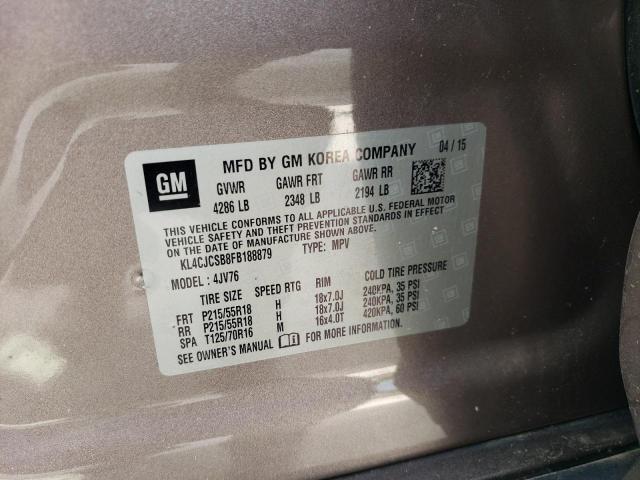 Photo 11 VIN: KL4CJCSB8FB188879 - BUICK ENCORE 