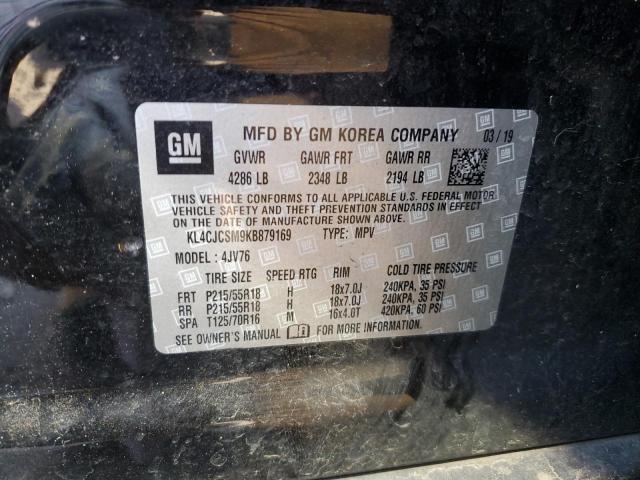 Photo 12 VIN: KL4CJCSM9KB879169 - BUICK ENCORE 