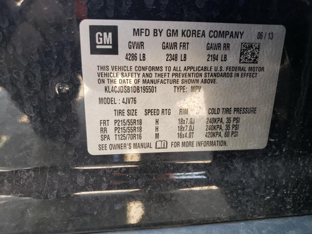 Photo 12 VIN: KL4CJDSB1DB195501 - BUICK ENCORE PRE 