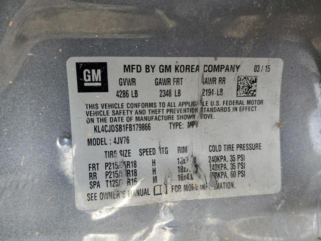 Photo 12 VIN: KL4CJDSB1FB179866 - BUICK ENCORE 