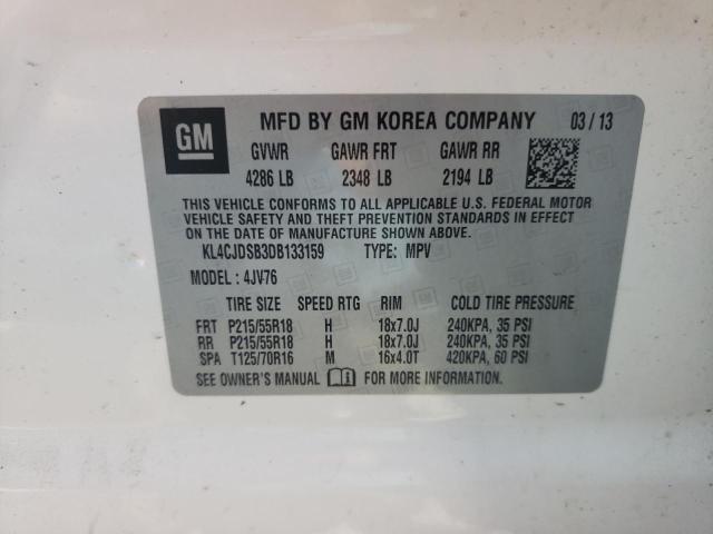 Photo 11 VIN: KL4CJDSB3DB133159 - BUICK ENCORE 