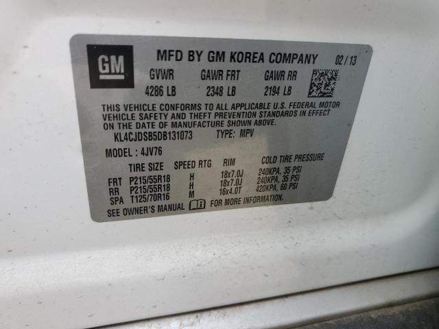 Photo 11 VIN: KL4CJDSB5DB131073 - BUICK ENCORE PRE 