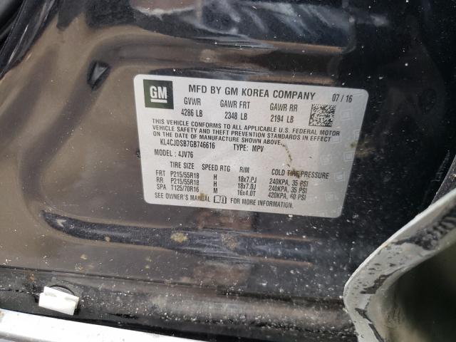 Photo 9 VIN: KL4CJDSB7GB746616 - BUICK ENCORE PRE 