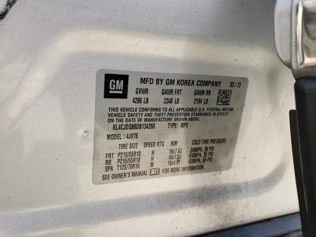 Photo 9 VIN: KL4CJDSB8DB134260 - BUICK ENCORE PRE 