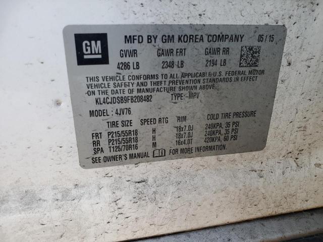 Photo 12 VIN: KL4CJDSB9FB208482 - BUICK ENCORE 