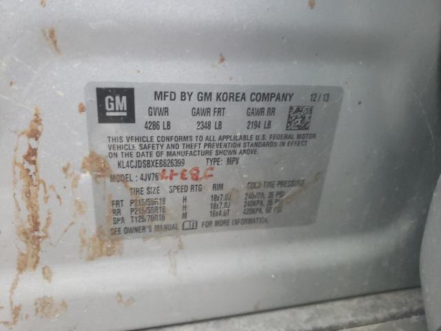 Photo 9 VIN: KL4CJDSBXEB626399 - BUICK ENCORE PRE 