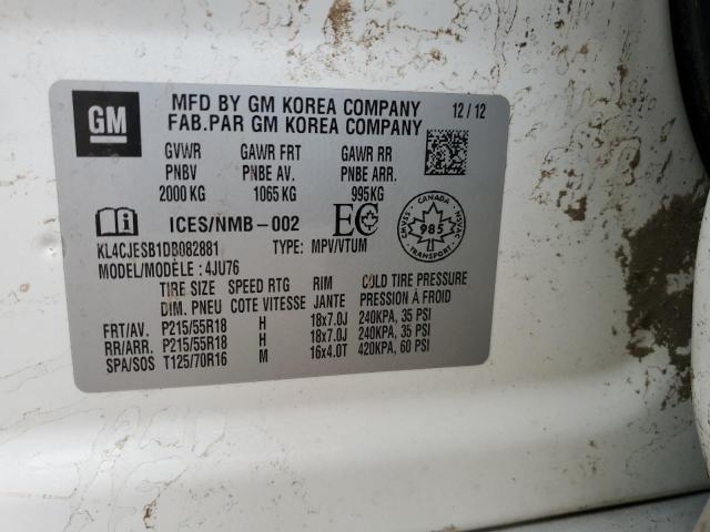 Photo 11 VIN: KL4CJESB1DB082881 - BUICK ENCORE 