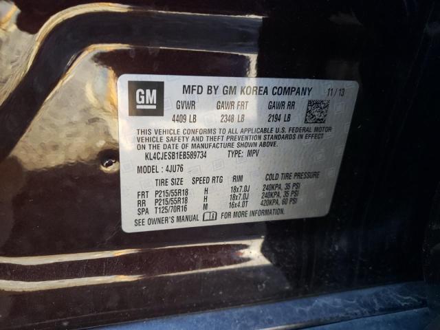 Photo 12 VIN: KL4CJESB1EB589734 - BUICK ENCORE 