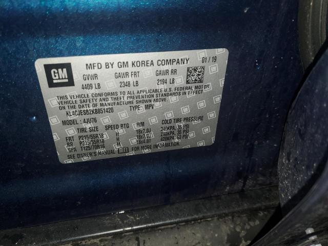 Photo 11 VIN: KL4CJESB2KB851420 - BUICK ENCORE PRE 