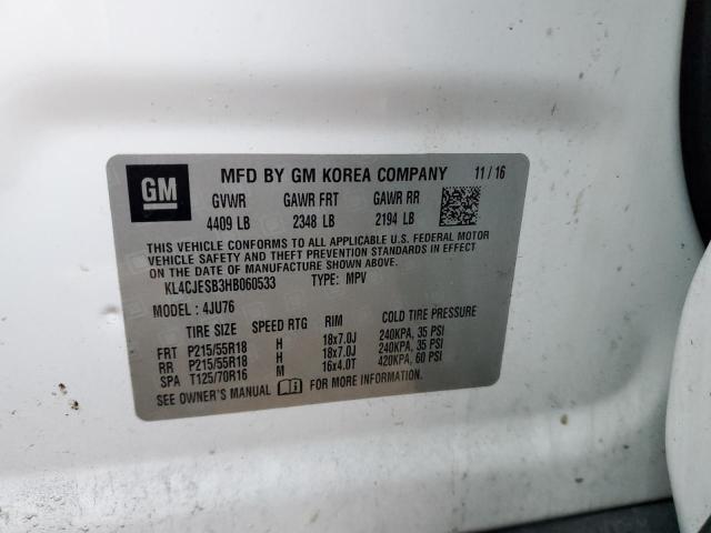 Photo 12 VIN: KL4CJESB3HB060533 - BUICK ENCORE PRE 