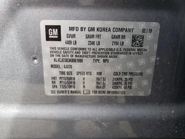 Photo 11 VIN: KL4CJESB3KB861888 - BUICK ENCORE PRE 