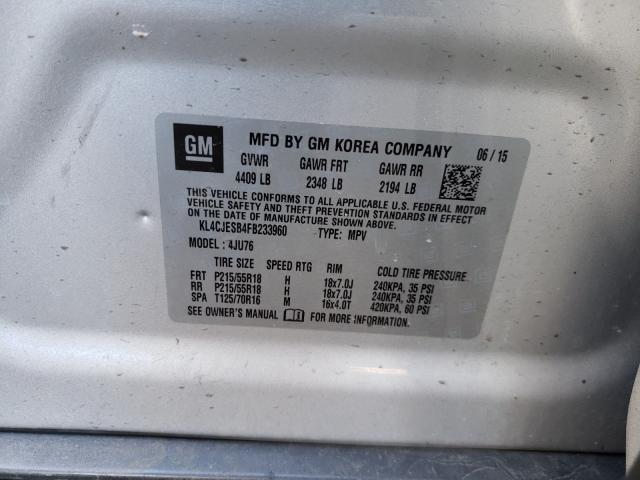 Photo 9 VIN: KL4CJESB4FB233960 - BUICK ENCORE 