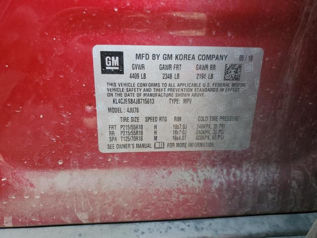 Photo 12 VIN: KL4CJESB4JB715613 - BUICK ENCORE PRE 