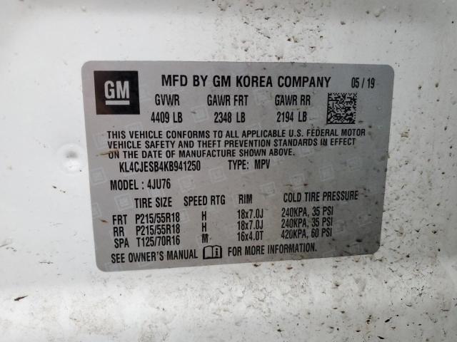 Photo 12 VIN: KL4CJESB4KB941250 - BUICK ENCORE PRE 