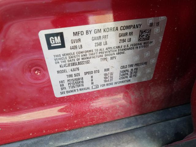 Photo 9 VIN: KL4CJESB5LB022102 - BUICK ENCORE PRE 