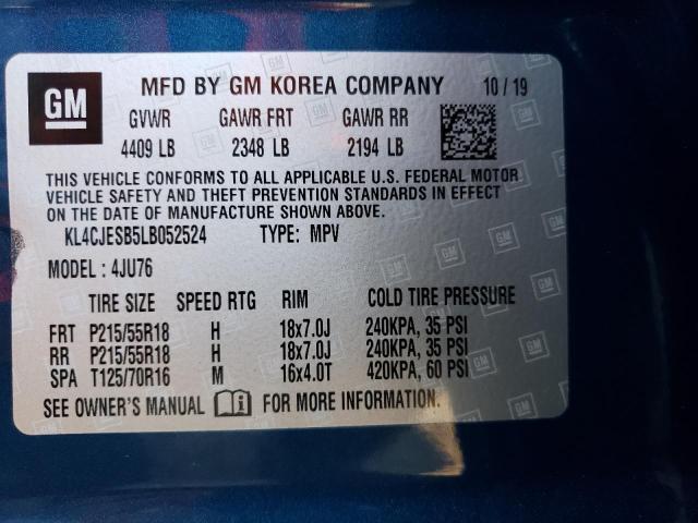 Photo 12 VIN: KL4CJESB5LB052524 - BUICK ENCORE 