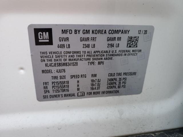 Photo 13 VIN: KL4CJESB5MB341520 - BUICK ENCORE PRE 