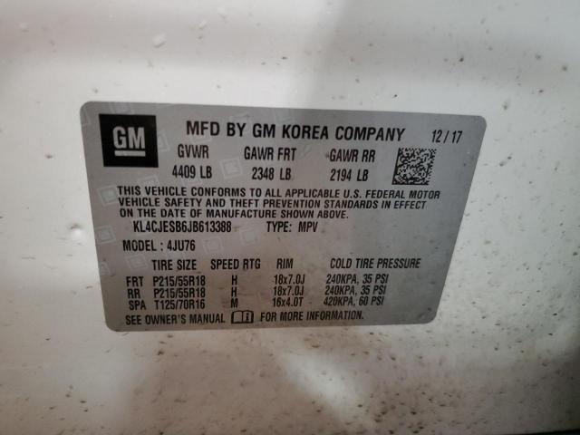 Photo 12 VIN: KL4CJESB6JB613388 - BUICK ENCORE PRE 