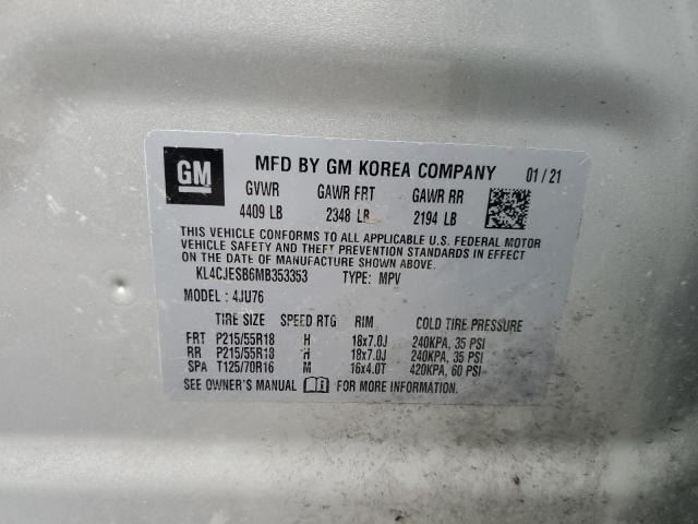 Photo 13 VIN: KL4CJESB6MB353353 - BUICK ENCORE PRE 