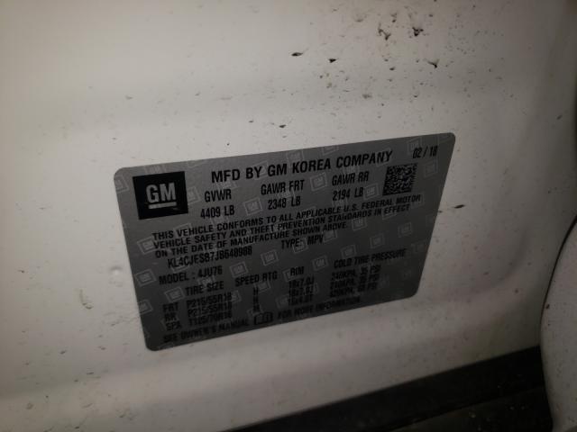 Photo 9 VIN: KL4CJESB7JB648988 - BUICK ENCORE 