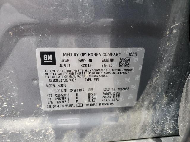 Photo 12 VIN: KL4CJESB7LB074802 - BUICK ENCORE PRE 