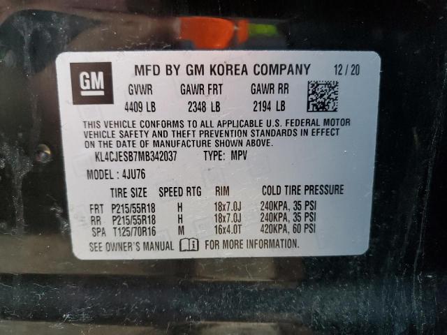 Photo 11 VIN: KL4CJESB7MB342037 - BUICK ENCORE 