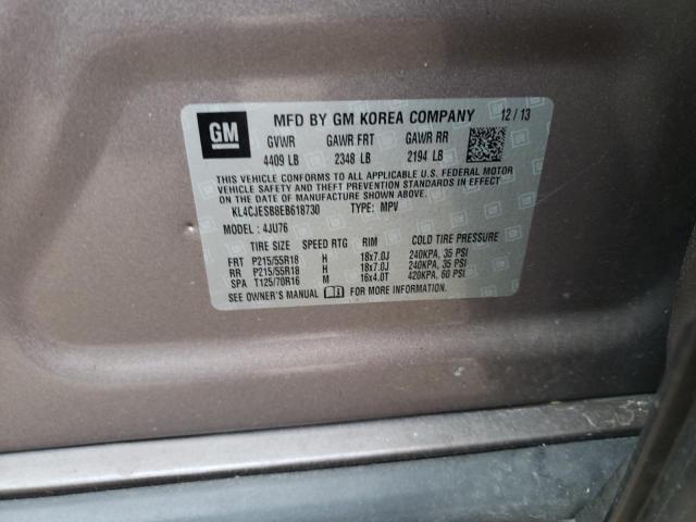 Photo 9 VIN: KL4CJESB8EB618730 - BUICK ENCORE 