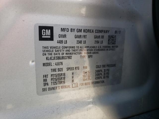 Photo 9 VIN: KL4CJESB8JB537902 - BUICK ENCORE PRE 