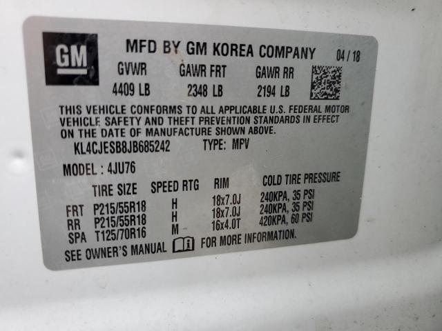 Photo 12 VIN: KL4CJESB8JB685242 - BUICK ENCORE PRE 