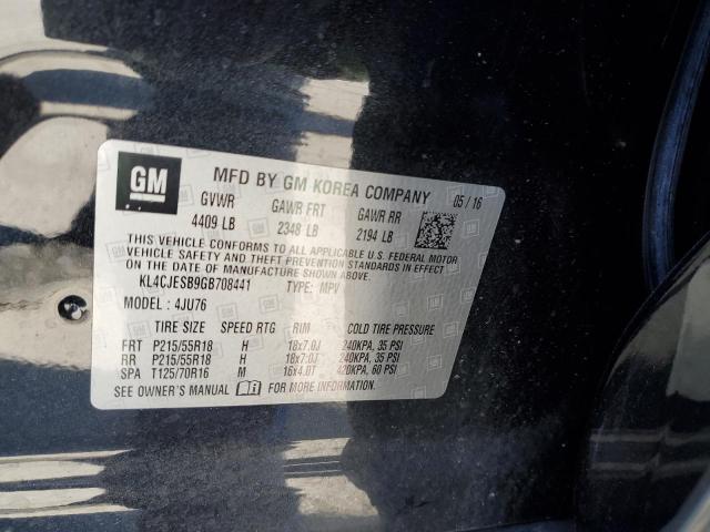 Photo 12 VIN: KL4CJESB9GB708441 - BUICK ENCORE 