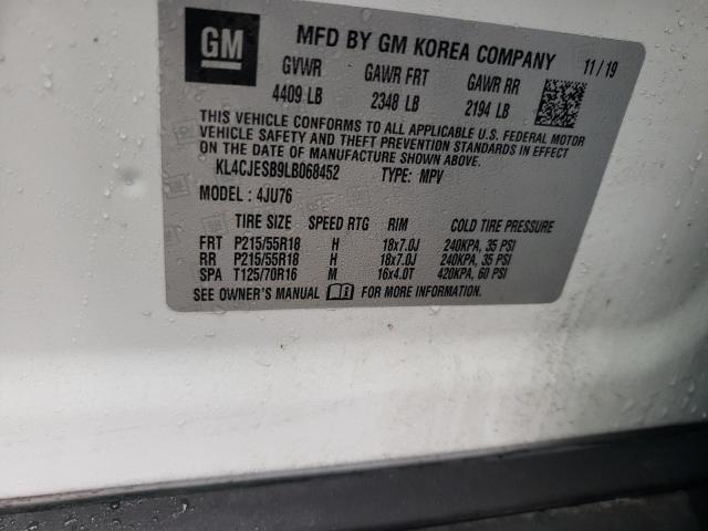 Photo 12 VIN: KL4CJESB9LB068452 - BUICK ENCORE PRE 